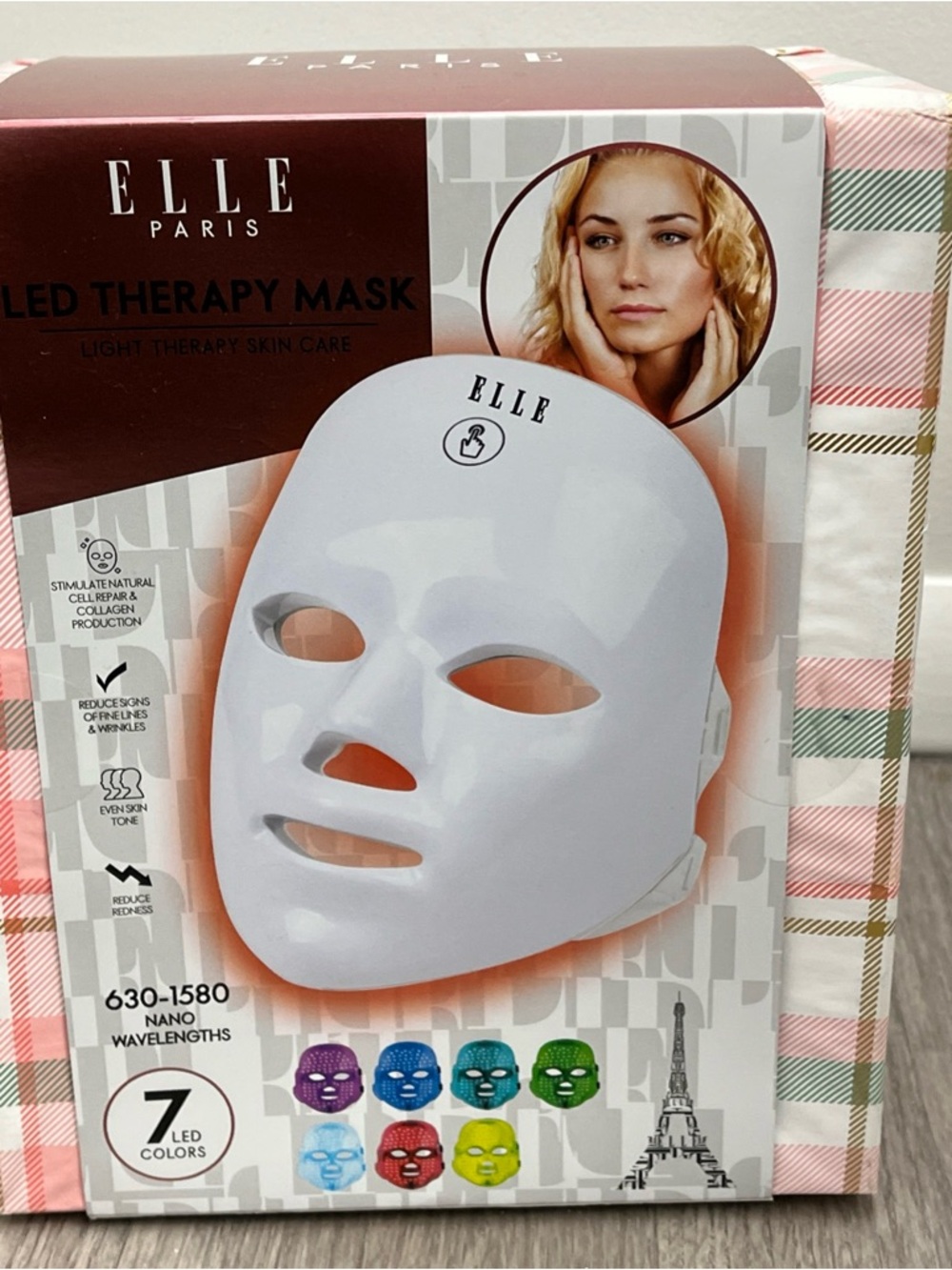 Elle LED therapy mask light therapy skin care